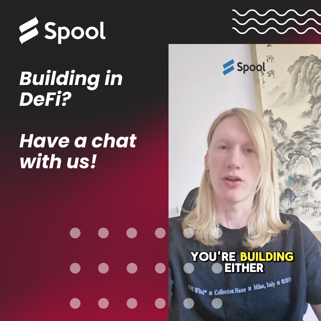 Building in DeFi? Have a chat with us!